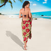 Cherry Pattern Print Design CH05 Sarong Pareo Wrap