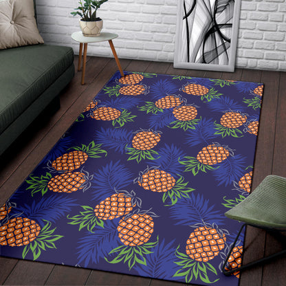 Pineapple Pattern Print Design PP02 Area Rugs