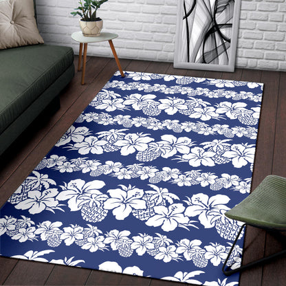 Hawaiian Themed Pattern Print Design H07 Area Rugs