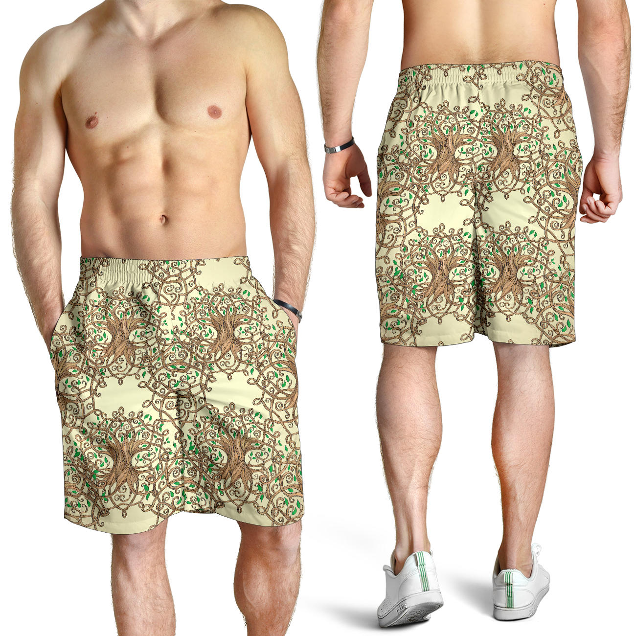 Celtic Tree of life Mens Shorts