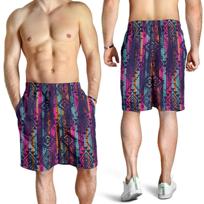 Line Tribal Aztec Mens Shorts
