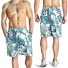 Pattern Tropical Palm Leaves Mens Shorts