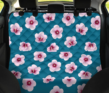 Cherry Blossom Pattern Print Design CB08 Rear Dog  Seat Cover