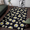 Daisy Pattern Print Design DS01 Area Rugs