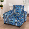 Hawaiian Themed Pattern Print Design H012 Armchair Slipcover