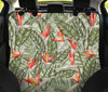 Bird Of Paradise Pattern Print Design BOP08 Rear Dog  Seat Cover