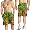 Polynesian Tribal Color Mens Shorts