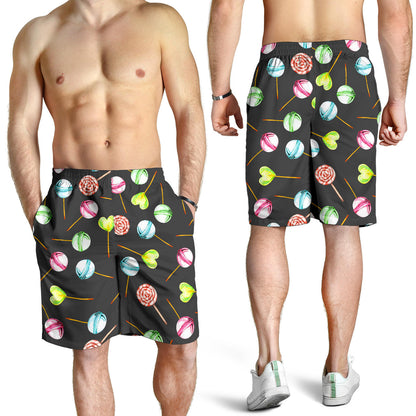 Lollipop Pattern Print Design LL02 Mens Shorts