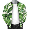 Tropical Flower Pattern Print Design TF013 Men Bomber Jacket