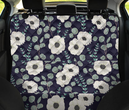 Anemone Pattern Print Design AM01 Rear Dog  Seat Cover
