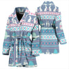 Easter Eggs Pattern Print Design RB013 Women Bathrobe