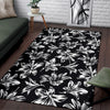 Amaryllis Pattern Print Design AL04 Area Rugs