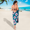 Cherry Blossom Pattern Print Design CB08 Sarong Pareo Wrap