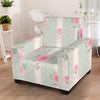 Rose Pattern Print Design RO016 Armchair Slipcover