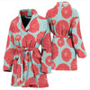 Marigold Pattern Print Design MR03 Women Bathrobe