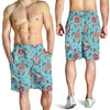 Sea Turtle Art Pattern Mens Shorts