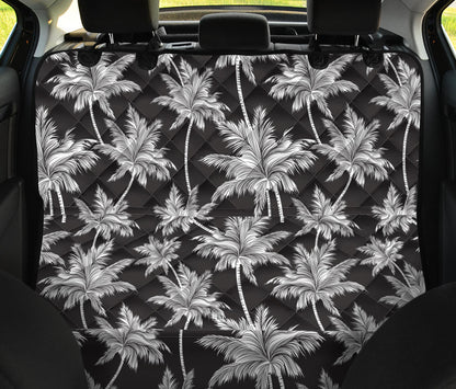 Palm Tree Pattern Print Design PT03 Rear Dog  Seat Cover