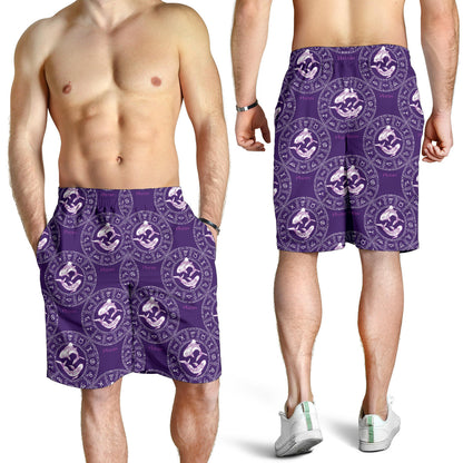 Pisces Pattern Print Design A02 Mens Shorts