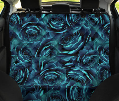 Camellia Pattern Print Design CM04 Rear Dog  Seat Cover