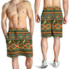 Horse Western Pattern Mens Shorts