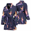 Bird Of Paradise Pattern Print Design BOP015 Women Bathrobe