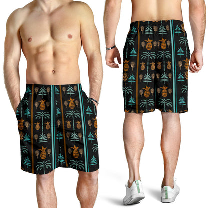 Hawaiian Themed Pattern Print Design H023 Mens Shorts