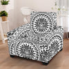 Polynesian Tribal Symbol Armchair Slipcover