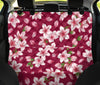 Cherry Blossom Pattern Print Design CB06 Rear Dog  Seat Cover