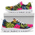 Bird Of Paradise Pattern Print Design BOP014 Sneakers White Bottom Shoes