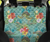 Sea Turtle Pattern Print Design T012 Rear Dog  Seat Cover