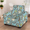 Blue Dream catcher Armchair Slipcover