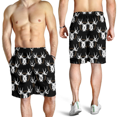 Moose Pattern Print Design 02 Mens Shorts