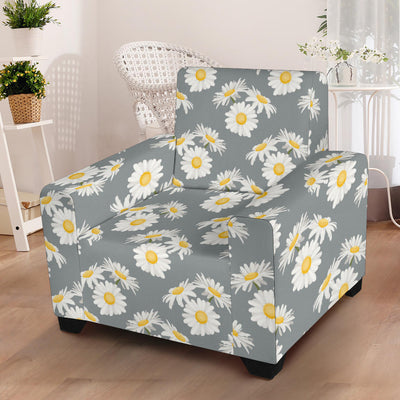 Daisy Pattern Print Design DS09 Armchair Slipcover