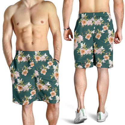 Iris Pattern Print Design IR01 Mens Shorts