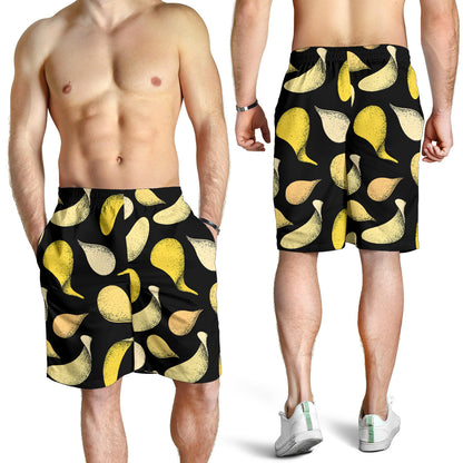 Potato Pattern Print Design A02 Mens Shorts