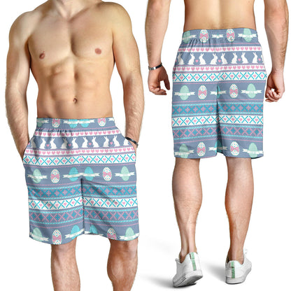 Easter Eggs Pattern Print Design RB013 Mens Shorts