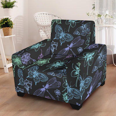 Butterfly Dragonfly Armchair Slipcover