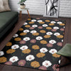 Daisy Pattern Print Design DS04 Area Rugs