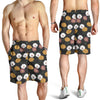 Daisy Pattern Print Design DS04 Mens Shorts