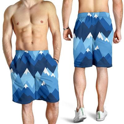 Mountain Pattern Print Design 04 Mens Shorts