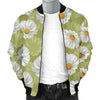 Daisy Pattern Print Design DS06 Men Bomber Jacket