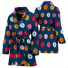 Gerberas Pattern Print Design GB06 Women Bathrobe