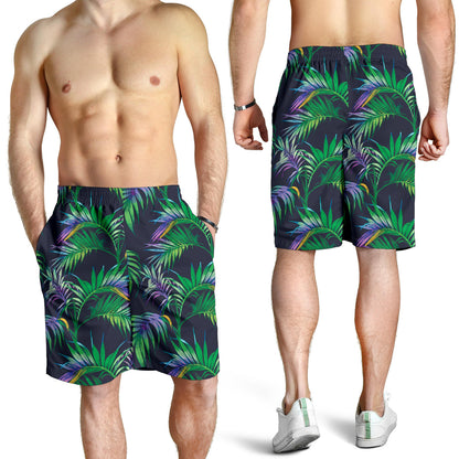 Palm Leaves Pattern Print Design PL04 Mens Shorts