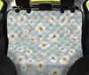 Daisy Pattern Print Design DS012 Rear Dog  Seat Cover