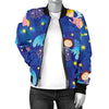 Angel Little Pattern Print Design 02 Women's Bomber Jacket