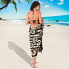 Coconut Pattern Print Design CN04 Sarong Pareo Wrap