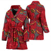 Pomegranate Pattern Print Design PG05 Women Bathrobe