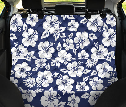Hibiscus Pattern Print Design HB012 Rear Dog  Seat Cover