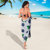 Blueberry Pattern Print Design BB02 Sarong Pareo Wrap