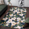 Anemone Pattern Print Design AM04 Area Rugs